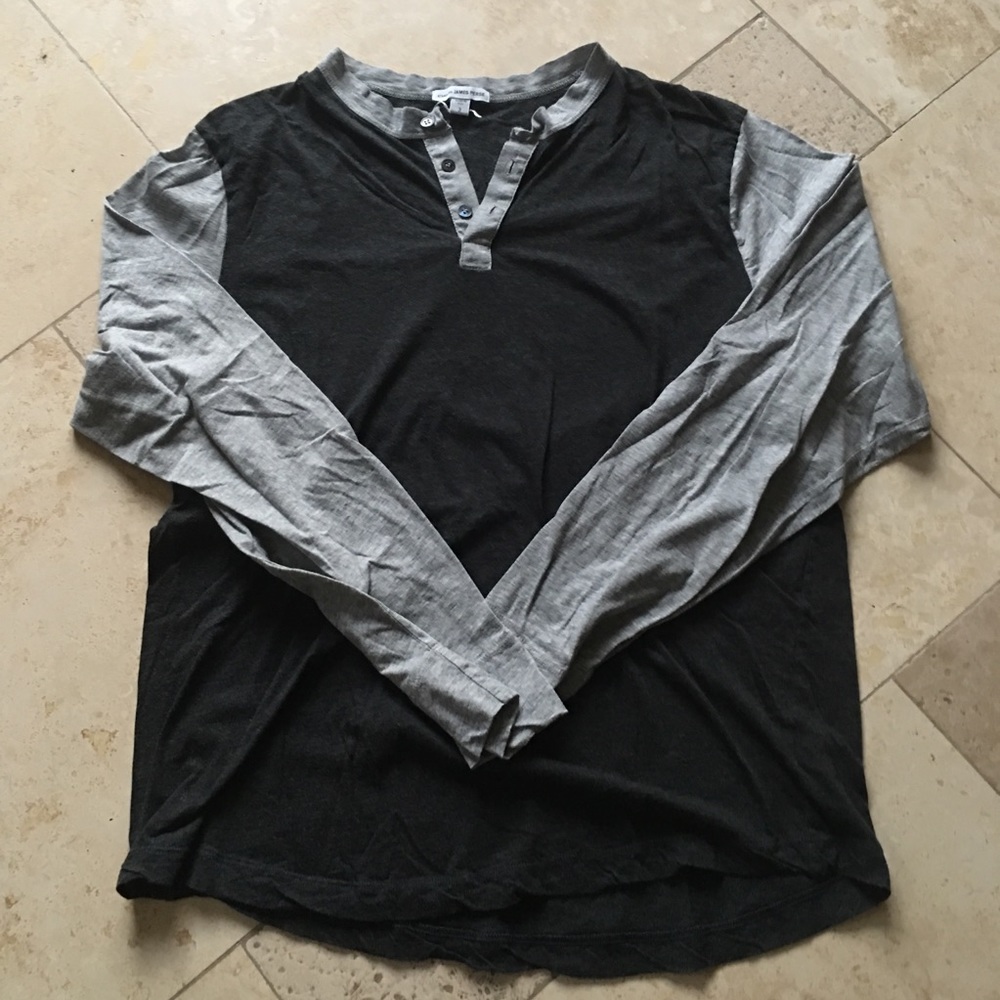 James Perse Long Sleeve Shirt